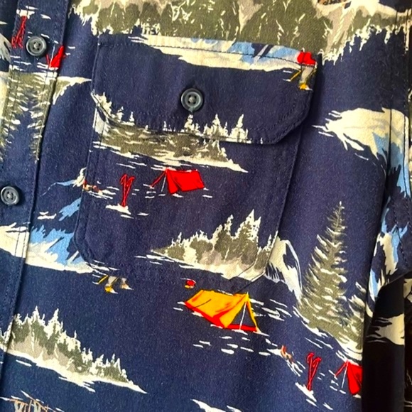 🌟HP🌟Winter Campground Flannel Shirt - Picture 5 of 9